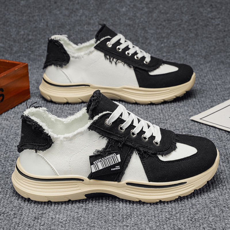 Minimal Korean Trend Male Vulc - đánh giá và giá Men Shoes Regular Use