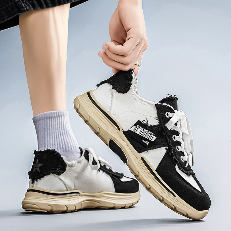 Minimal Korean Trend Male Vulc - đánh giá và giá Men Shoes Regular Use
