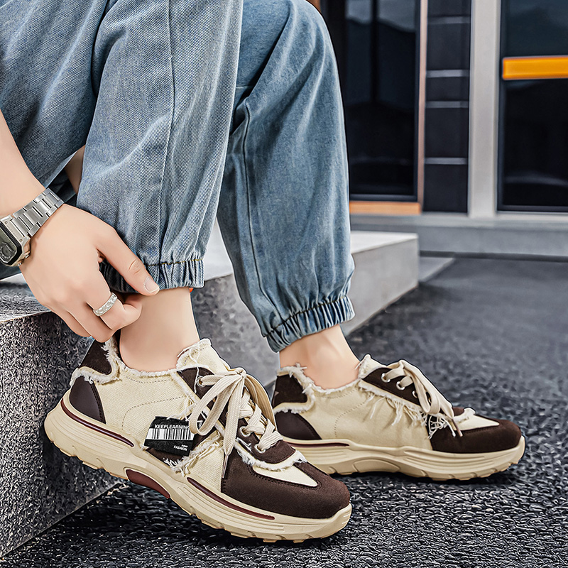 Minimal Korean Trend Male Vulc - đánh giá và giá Men Shoes Regular Use