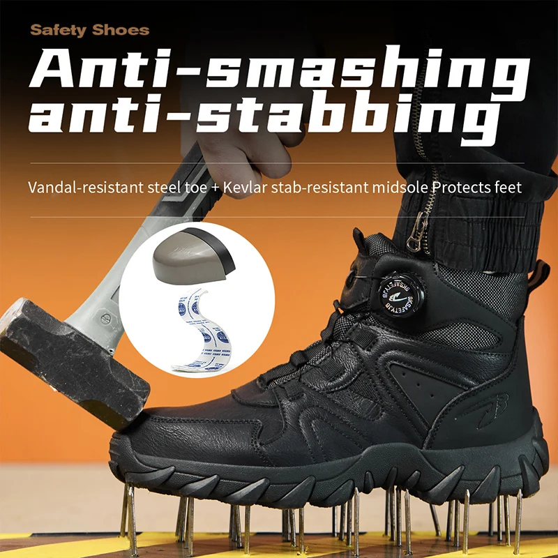 New Men's Safety Boots Work Bo - đánh giá và giá Men'S Shoes For Work