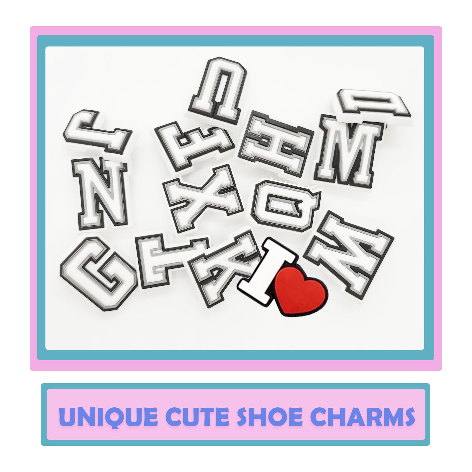 54Pcs Alphabet Shoe Charms - S - đánh giá và giá Men Shoes Variety