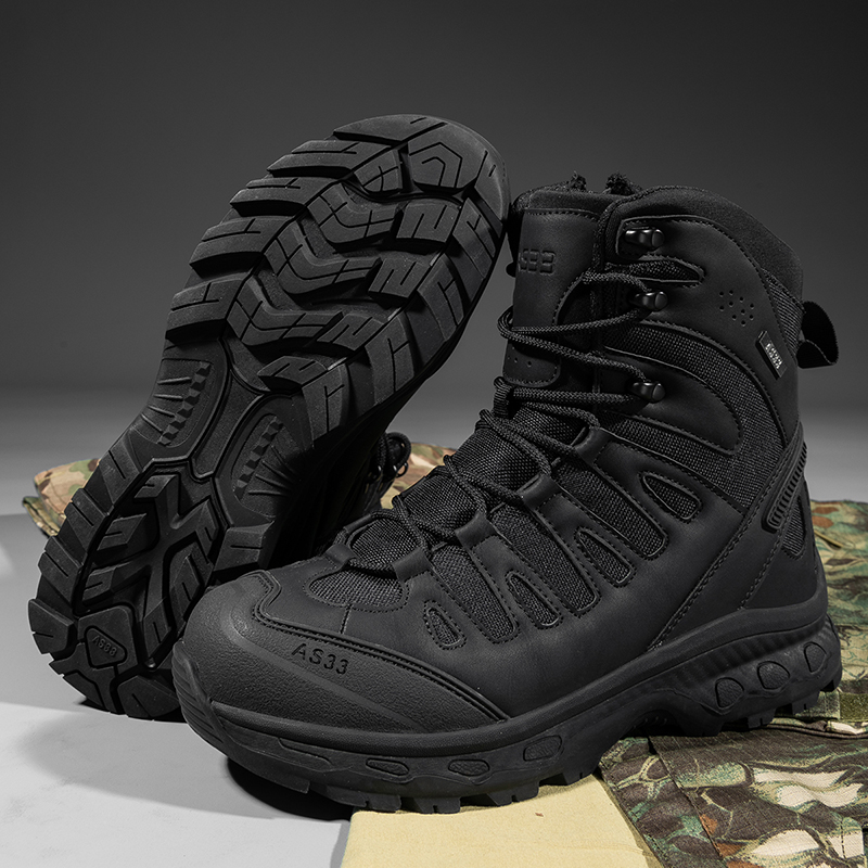Men Tactical Boots Lace Up Bra - đánh giá và giá Men'S Shoes For Work